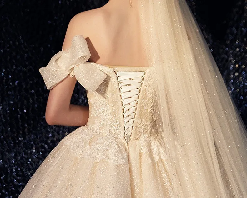 Vivian's Bridal 2019 роскошное свадебное платье с блестящими кристаллами сексуальное