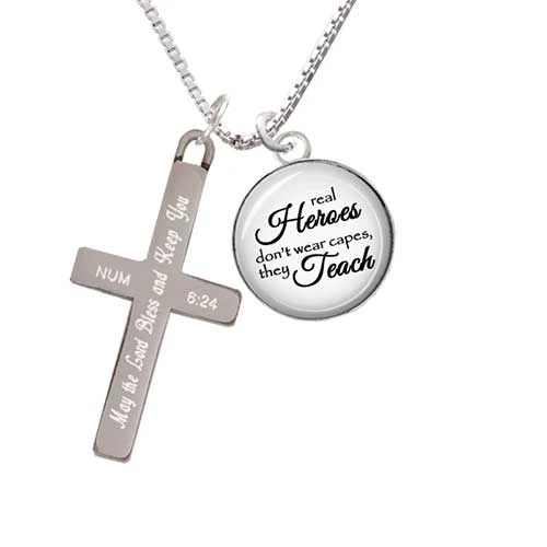 Куполообразный настоящие герои учат Благослови и держать вас крест