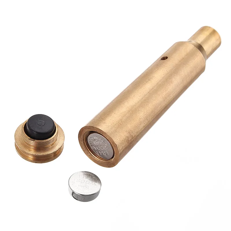 Латунный картридж с красной точкой для лазерного прицела 6 5x55 5 мм x 55