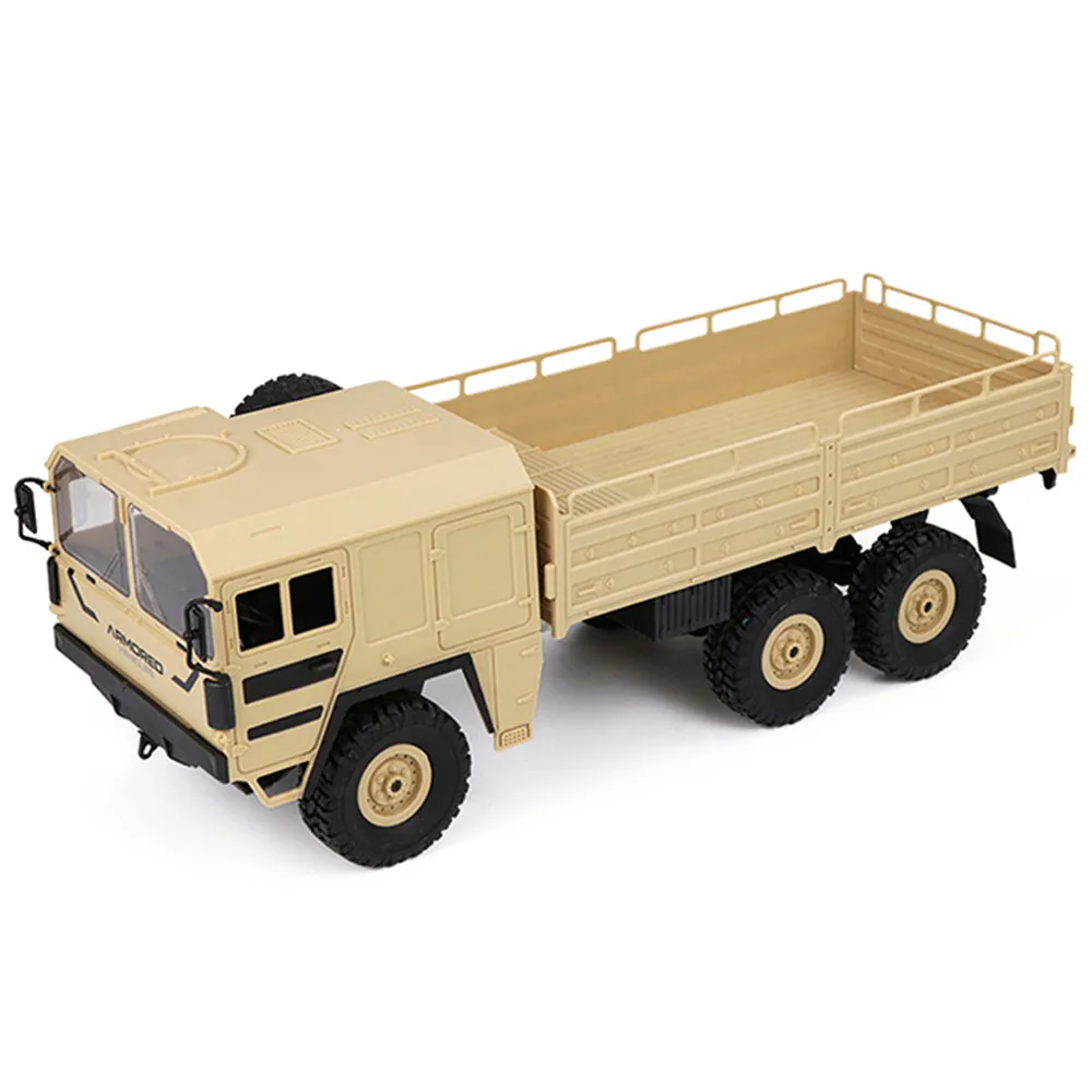 JJRC Q64 1/16 2 4G 6WD RC автомобиль военный грузовик внедорожный Рок Гусеничный игрушки RTR