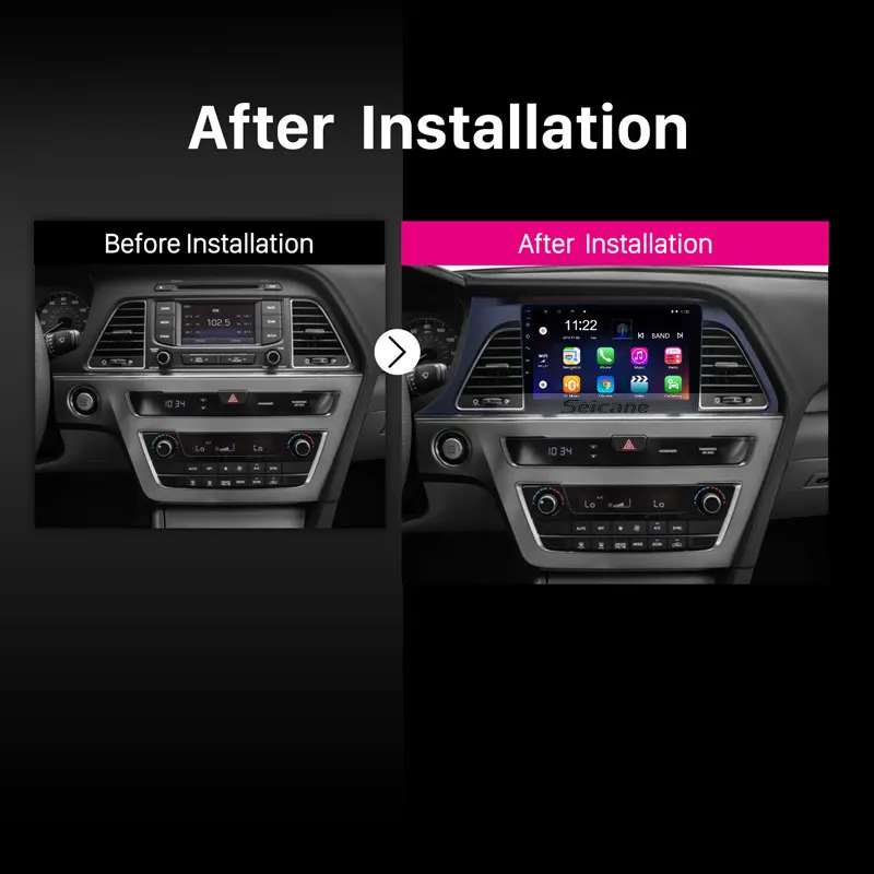 Seicane 2Din Android 6 0/7 1/8 1 9 &quotавтомобиль радио GPS Мультимедийный проигрыватель для 2015 2016