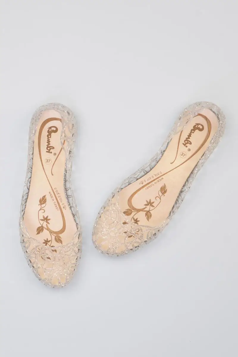 Бемби белые женские балетки F0331000199 | Обувь
