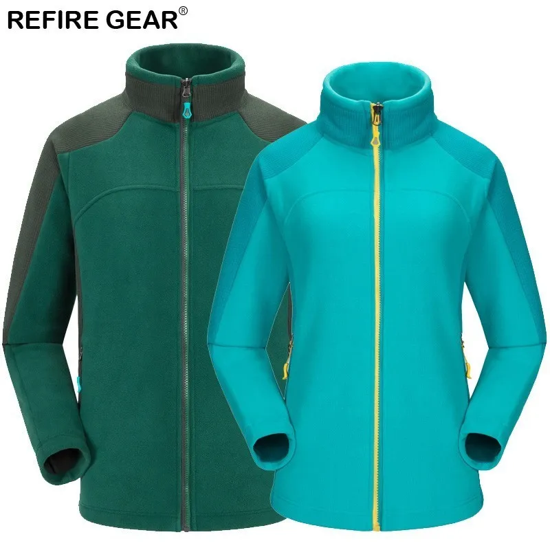 Refire Gear осенне зимние флисовые куртки для мужчин и женщин спорта на открытом
