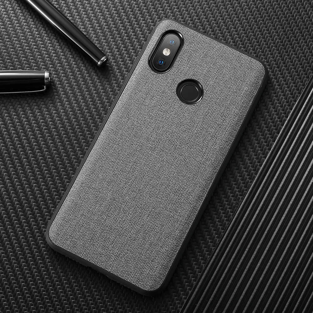 Тканевый чехол KISSCASE для телефона Xiaomi Mi 8 Lite 9 SE Play A1 A2 Pocophone F1 деловые Чехлы Redmi Note 5 7 6