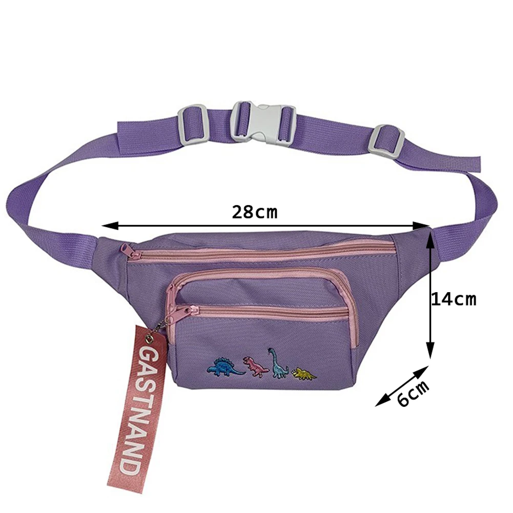 Трендовая Женская нагрудная сумка Повседневная через плечо с вышивкой брендовая