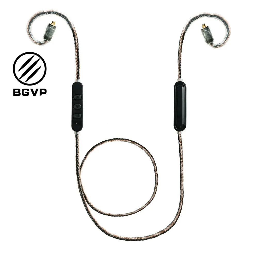 BGVP M1 гарнитура Bluetooth 4 1 APTX кабель MMCX линия HiFi внутриканальный провод один кристалл
