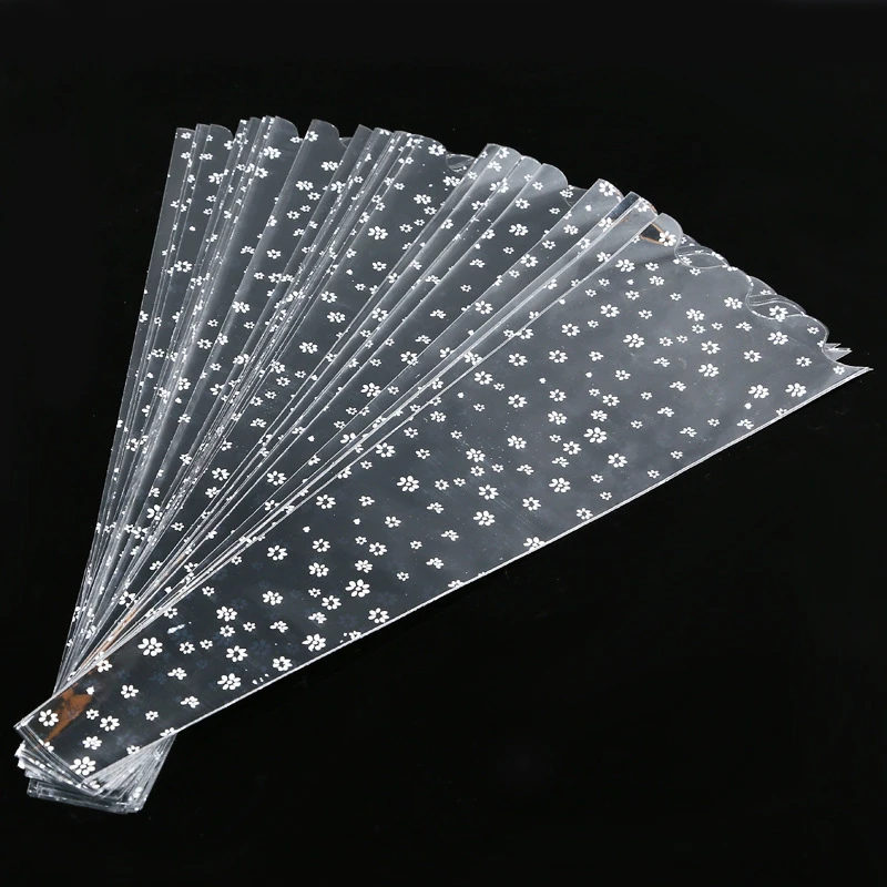 100 шт. Свадебный Цветочный пакет с розой на День святого Валентина бумажная