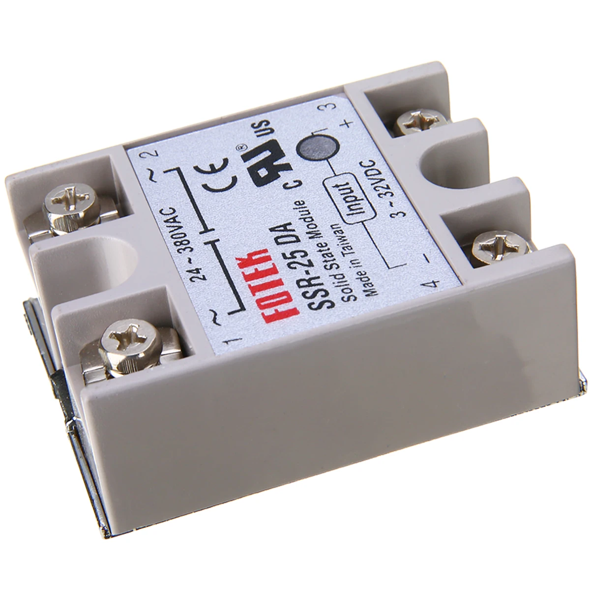 Новое реле 24 380V 25A SSR 25 DA твердотельные для PID температурного контроллера