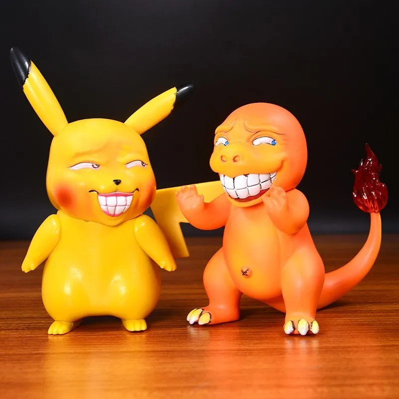Janpan Аниме Забавный неразборчивый Бульбазавр чармандер Buoupikachu Squirtle фигурка