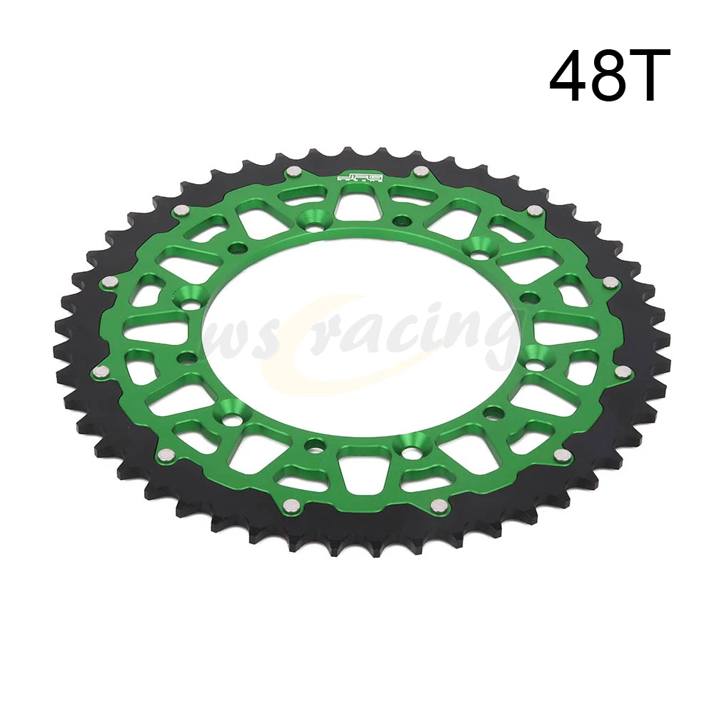42 т 48 49 50T 51 сзади звездочки для Kawasaki Suzuki KDX KLX KX KXF 125 200 220R 250 300R 450 450R 500 650 KX250F