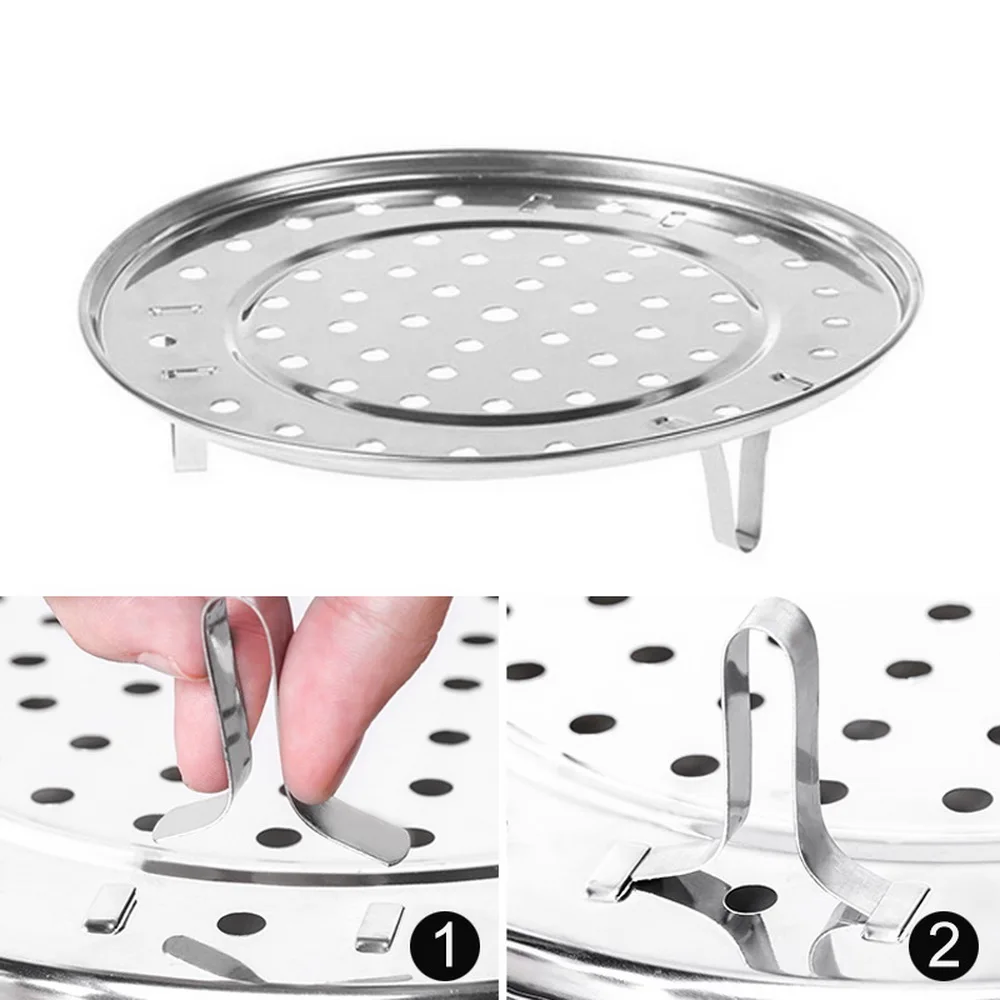 Круглая Пароварка HILIFE стойка для отпаривания с тремя ножками кухонный