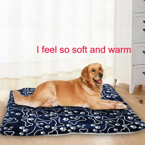 Pet Washable Home Blanket Large Dog Bed Cushion Mattress Kennel Soft Crate Mat | Дом и сад