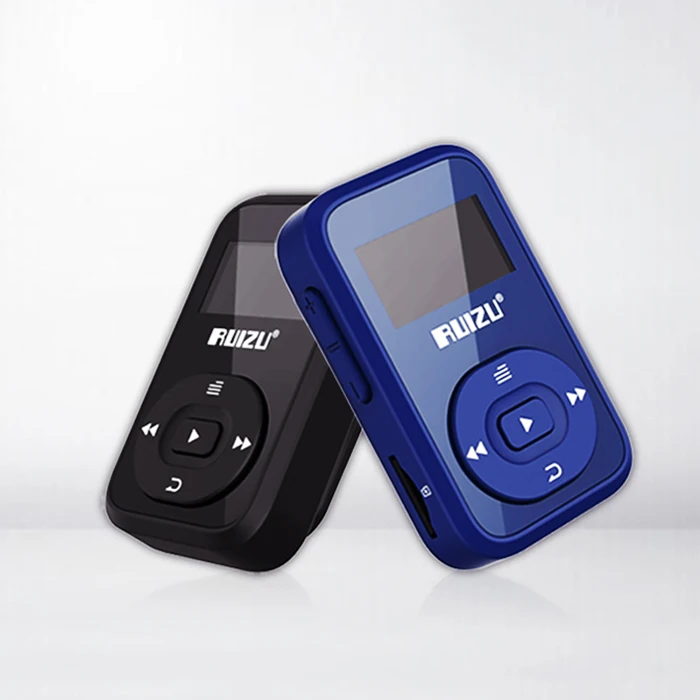 Новый RUIZU X26 Bluetooth Портативный MP3 плеер Поддержка гарнитура стерео радио|MP3-плееры|