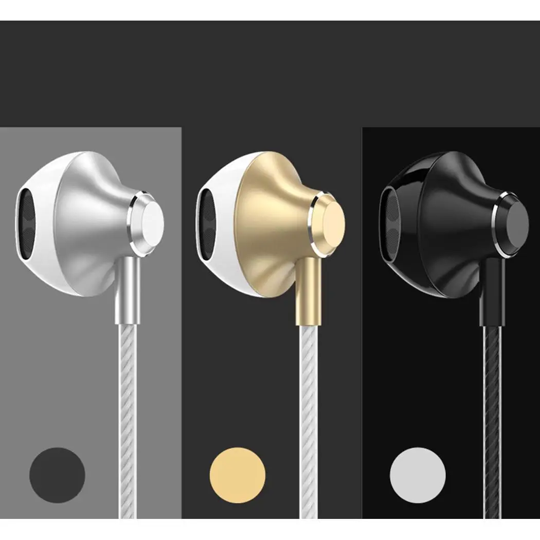Универсальный металлический Проводные Hi Fi наушники бас 108 (дБ) In Ear 20 20000 (Гц)