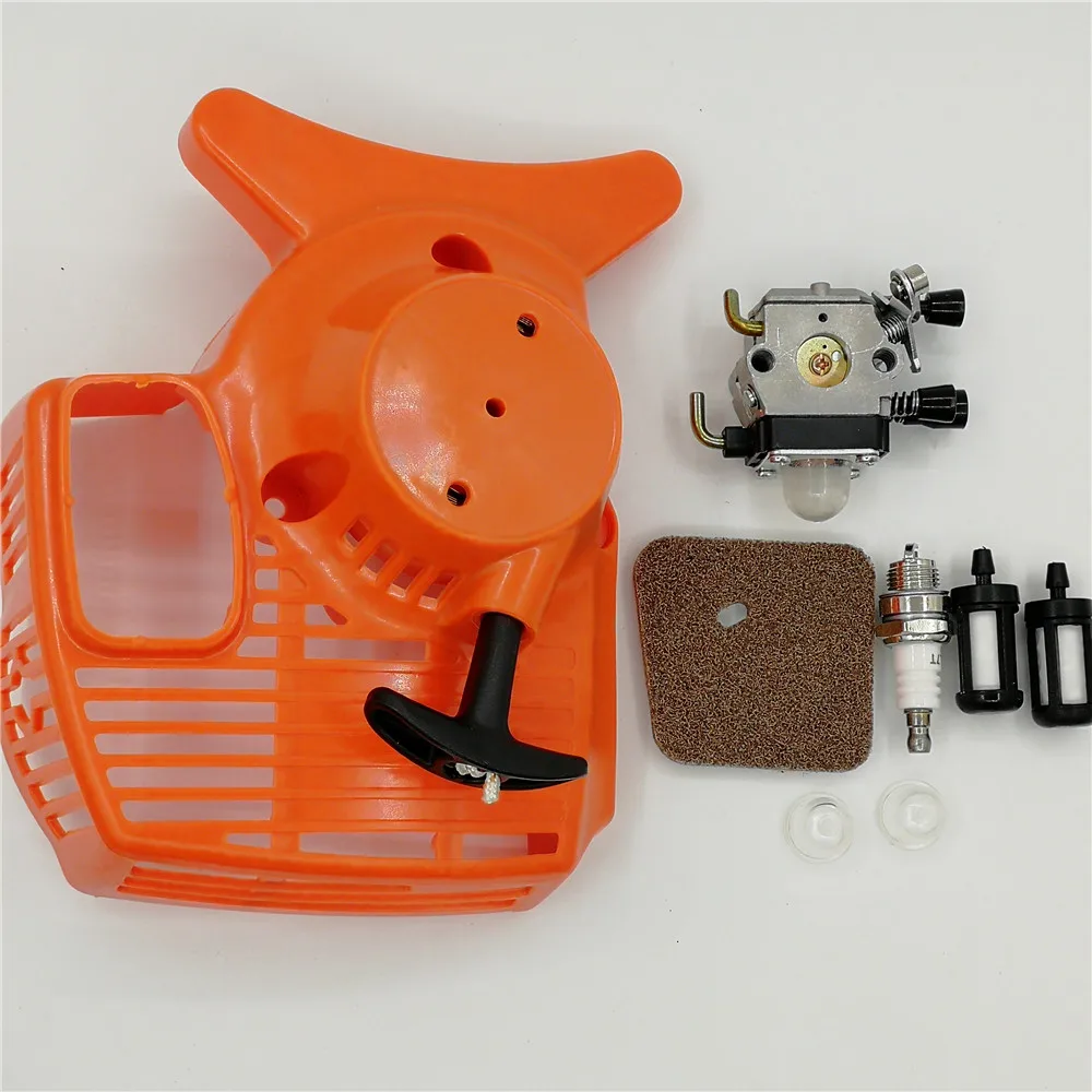 Карбюратор Recoil Starter Carb комплект воздушных топливных фильтров для STIHL FS55 FS46 FS45 FS38
