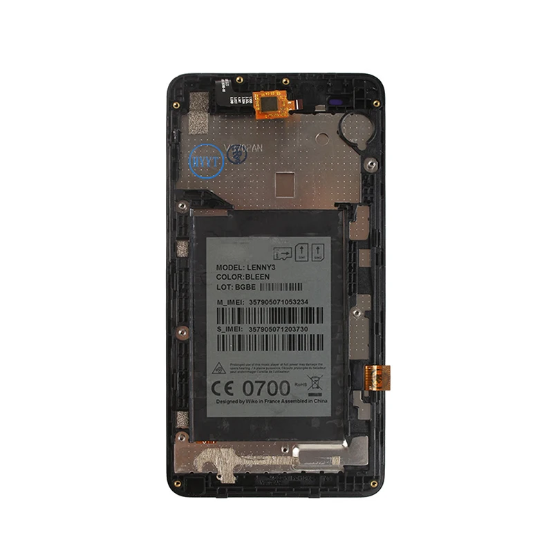 Ocolor для Wiko Lenny 3 протестированный ЖК дисплей и сенсорный экран с рамкой запасная