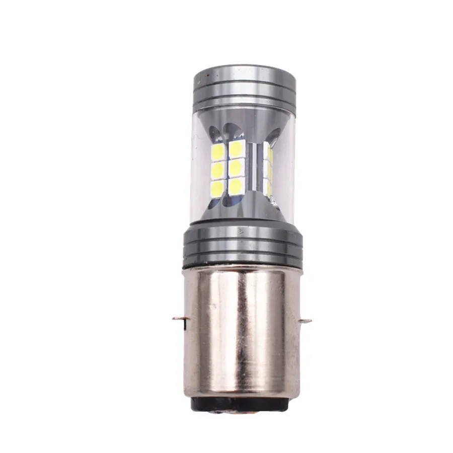 Трехсторонний белый светодиодный светильник для мотоцикла 6000K 100 Вт 22SMD 12 В/24 В