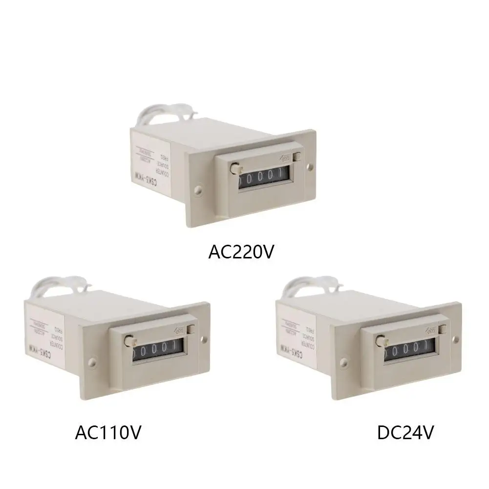 CSK5 YKW 5 цифр электромагнитный Импульсный счетчик AC220V/AC110V/DC24V оптовая