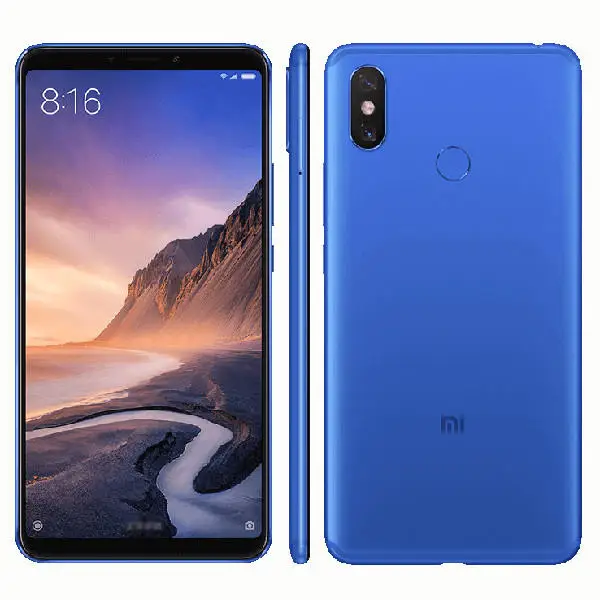 Глобальная версия Xiaomi Mi Max 3 4GB 64GB Snapdragon 636 Octa Core 6 9 "полный экран 12.0MP + 5.0MP задняя