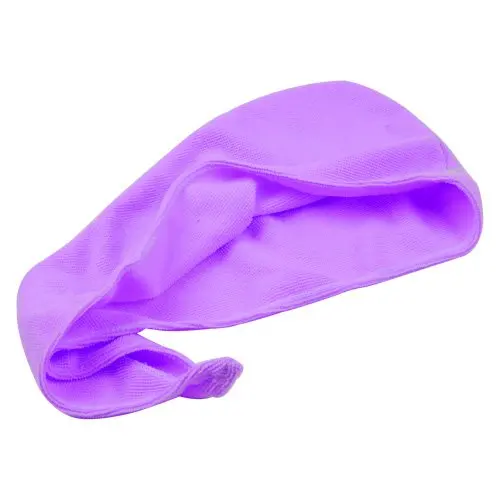 1 PC Magic minifiber Hair Drying Towel Hat Cap Bath Head Wrap - Purple | Дом и сад