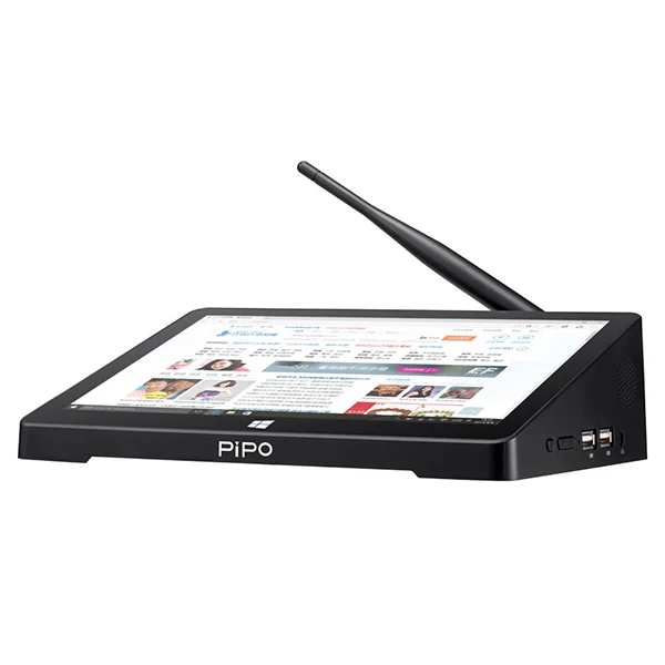 Pipo X8 Pro Mini PC 1280*800 Windows 10 ТВ коробка 7 дюймов ЖК дисплей двойной ОС мини компьютер Z8350