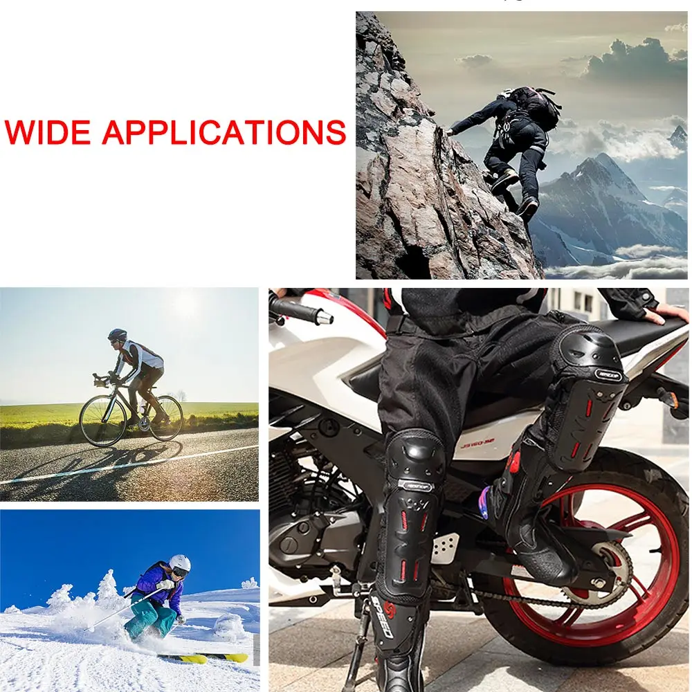 

Motocross Knee Protector Motorcycle protective gear riding cross-country anti-fall anti-cold knee pads elbow four-piece
