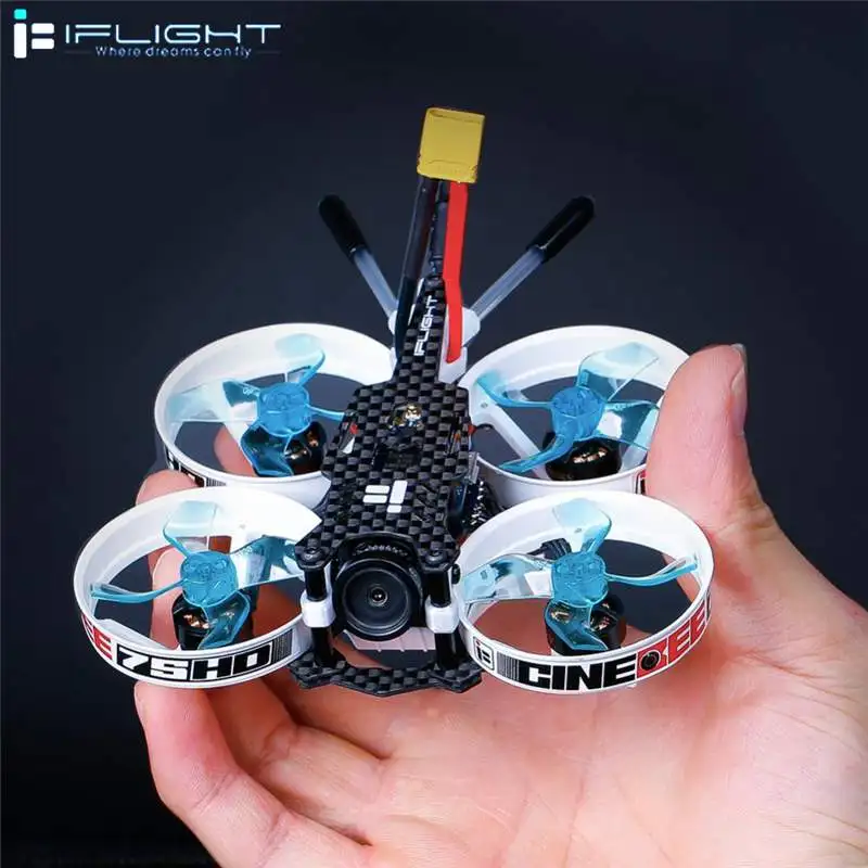 Высокое качество iFlight cinebee 75HD 2 S Whoop Радиоуправляемый гоночный Дрон с видом от