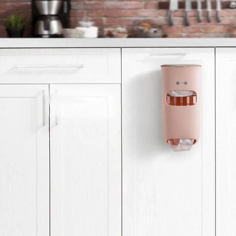 Настенный пластиковый мешок коробка для хранения мешки мусора кухонные