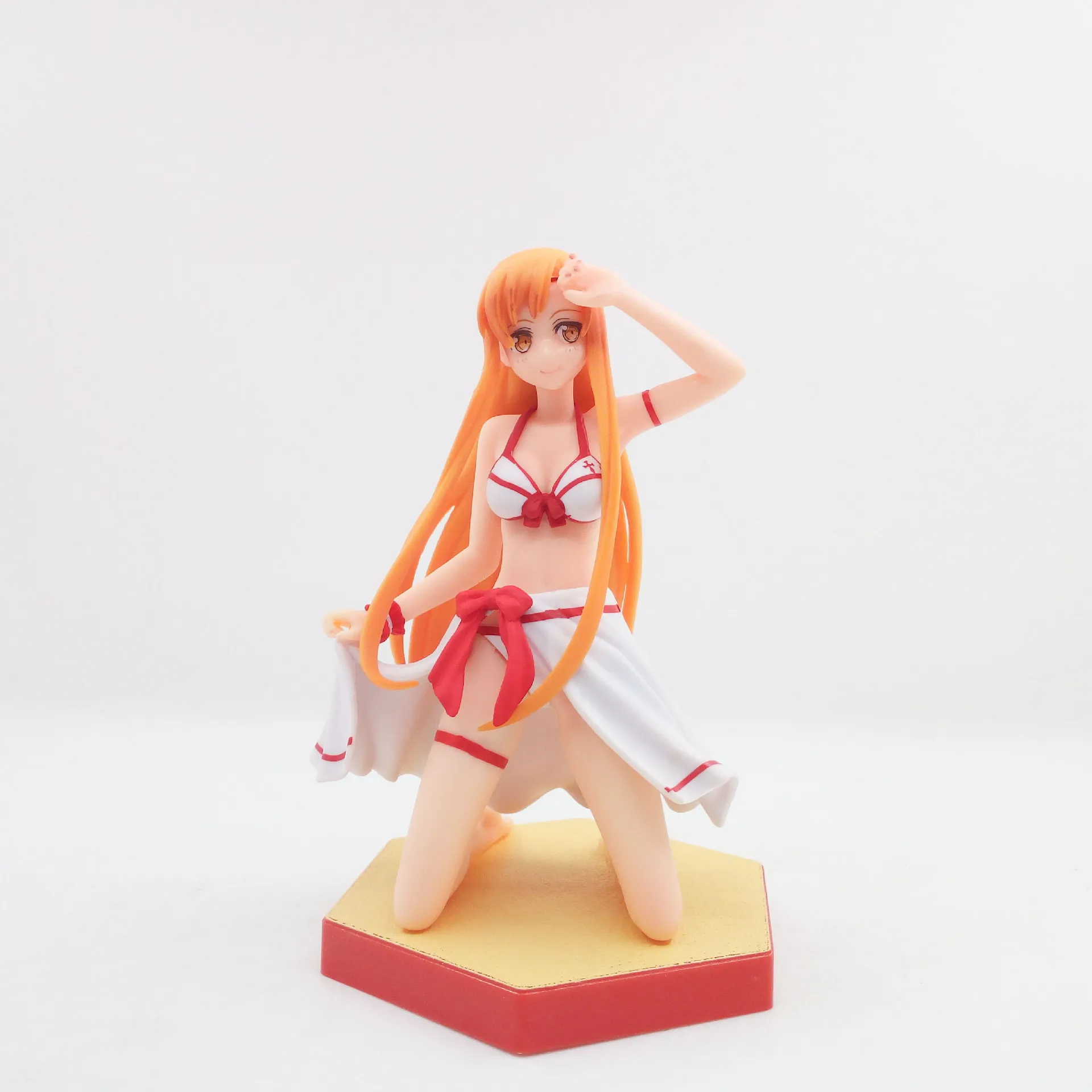 Меч искусство онлайн Asuna бикини плавать Ver. Мультяшная фигурка японская аниме