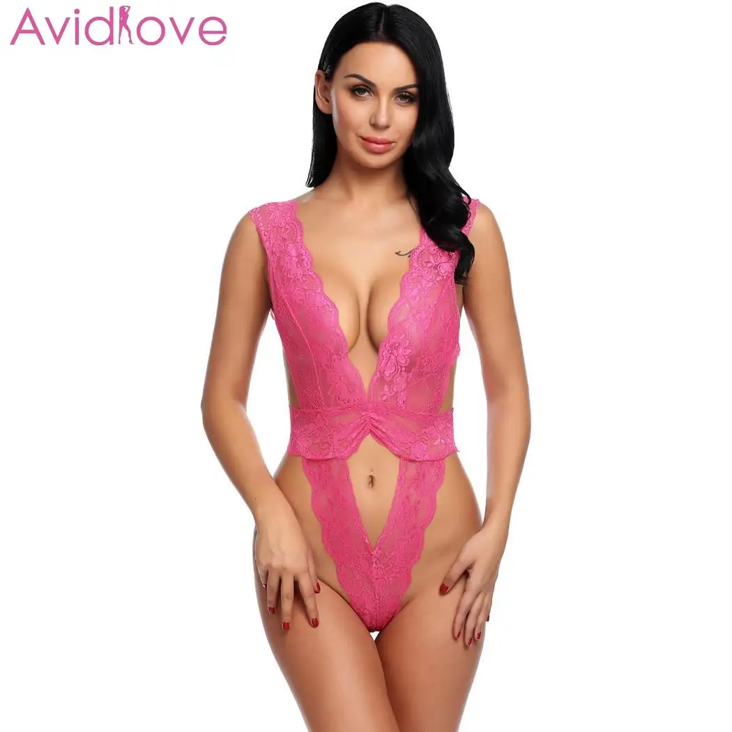 Avidlove сексуальное нижнее белье горячее эротическое боди женское Кружевное с