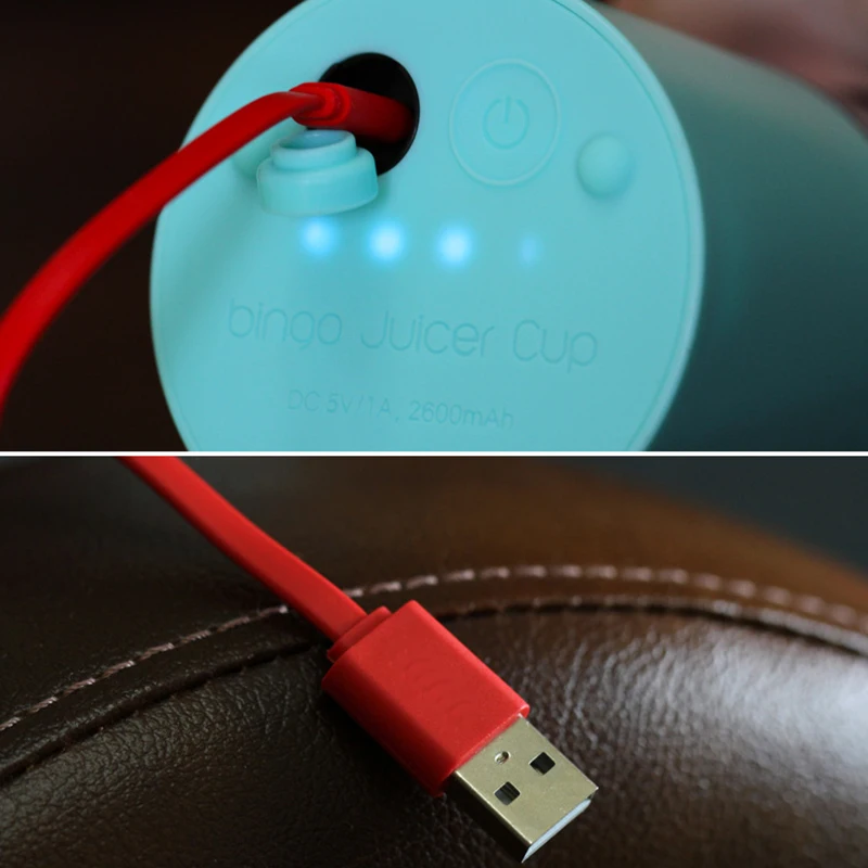 Лучший 500 мл портативный соковыжималка чашка USB перезаряжаемая электрическая