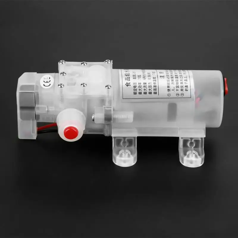 Новый мембранный Водяной насос Dc 12v 70w пищевой самовсасывающий с