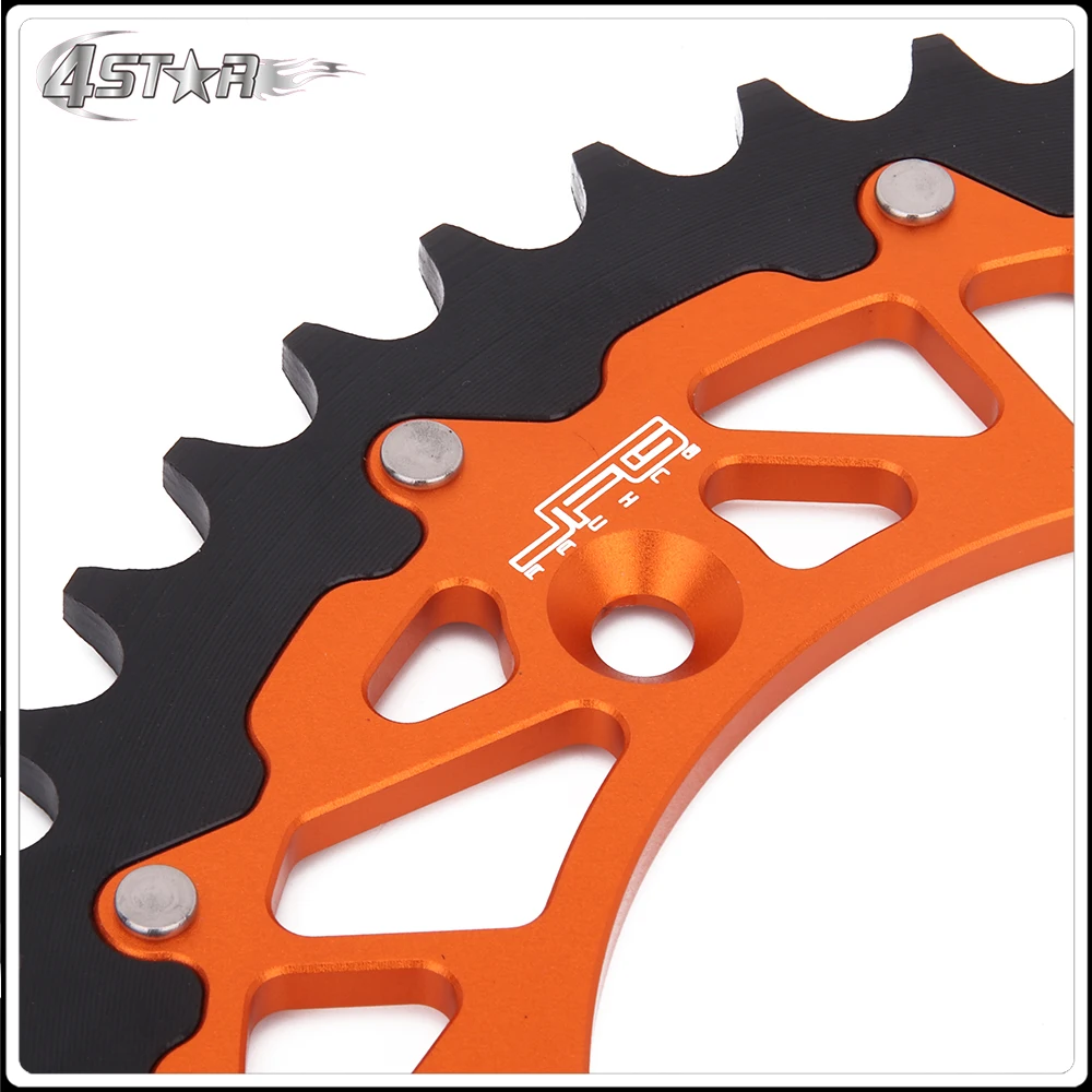 Задняя звездочка цепи для мотоцикла CNC 42 45 48 50 52 T KTM EXC SX SXF SXS SMR XC XCF XCW XCFW 125 150 250 350 450