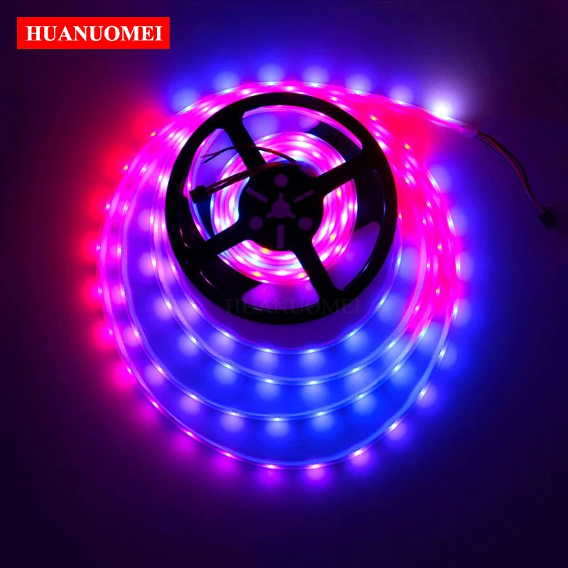 5 м 72 светодиодный s/M WS2813B полосы WS2813 пикселей RGB светильник 5V 5050 SMD цифровой