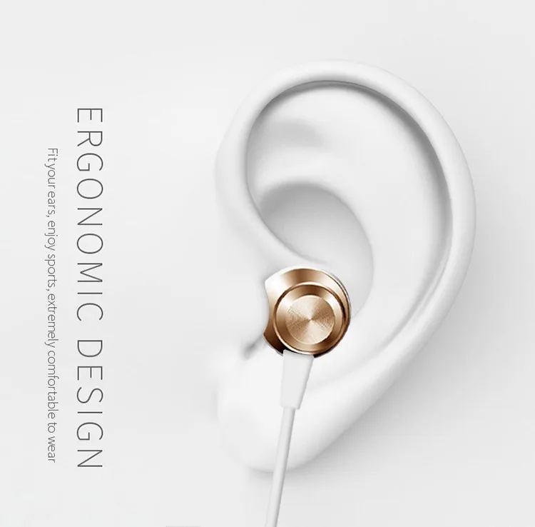 Наушники для Iphone Xiaomi наушники-вкладыши с басами Hi-Fi стерео микрофоном
