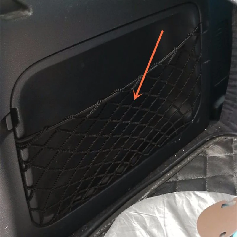 Универсальная автомобильная сумка для хранения Эластичный гибкий сетчатый