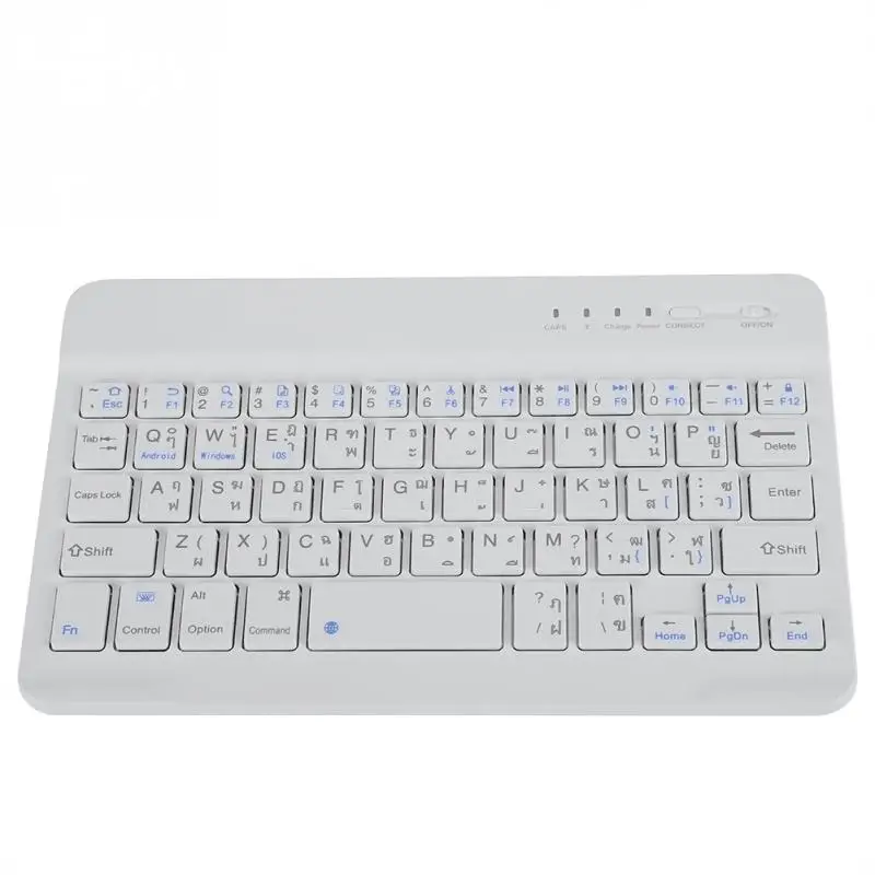 Тайский язык 7 8in ножницы ноги Беспроводная Bluetooth клавиатура 40 часовая работа