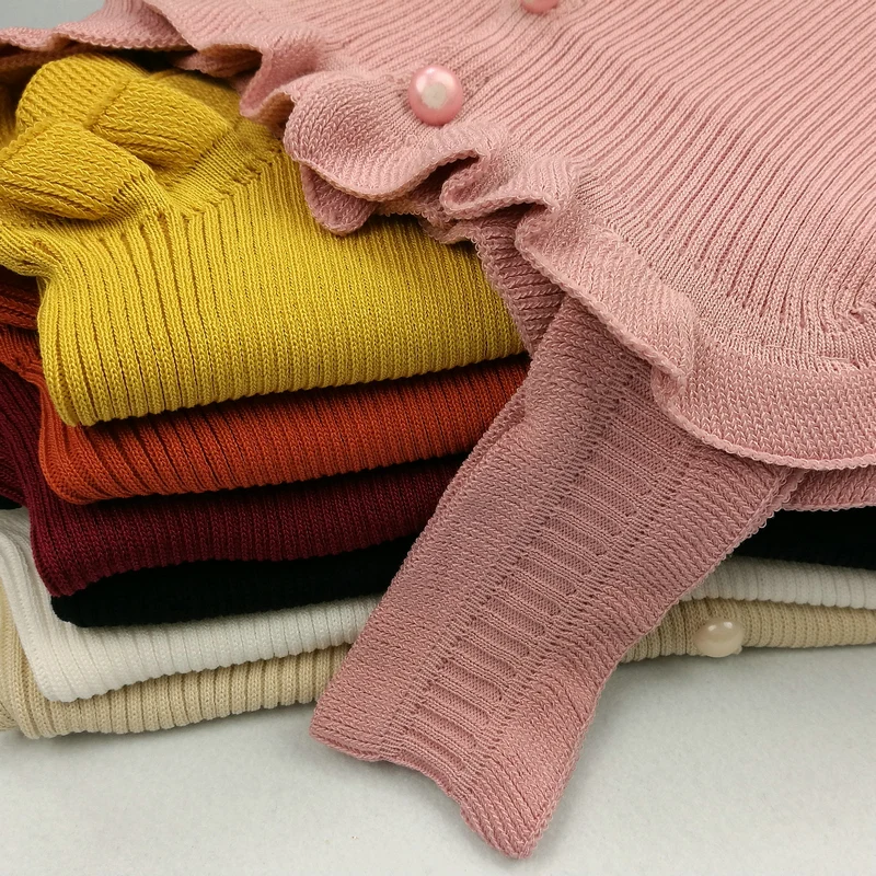 Женский ТРИКОТАЖНЫЙ УКОРОЧЕННЫЙ ТОП с оборками трикотажный однотонный топ без