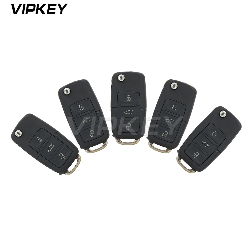 Дистанционный ключ 5 шт. 1J0 959 753 DJ 3 кнопки 315 МГц ID48 чип HU66 Для vw Seat Leon Toledo для Skoda Octavia