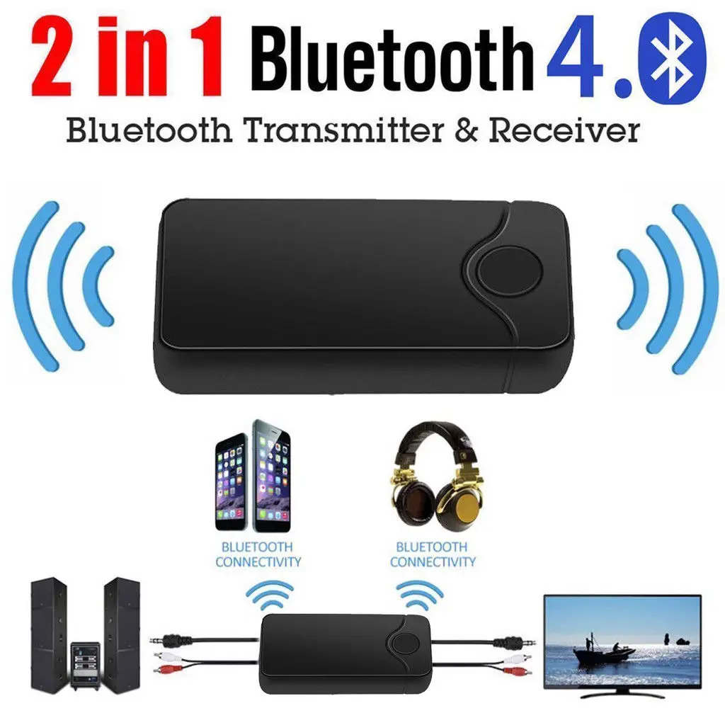 2 в 1 Bluetooth 4 0 приемник передатчик цифровой 3 5 мм беспроводной аудио адаптер + USB