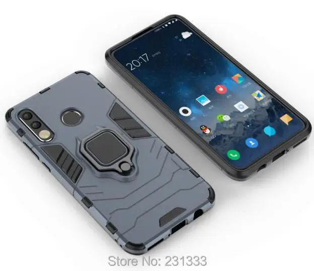 Жесткий Гибридный чехол C ku для Huawei NOVA 3 3I Enjoy 7 7S Y9 2019 противоударный гелевый Чехол подставка 100