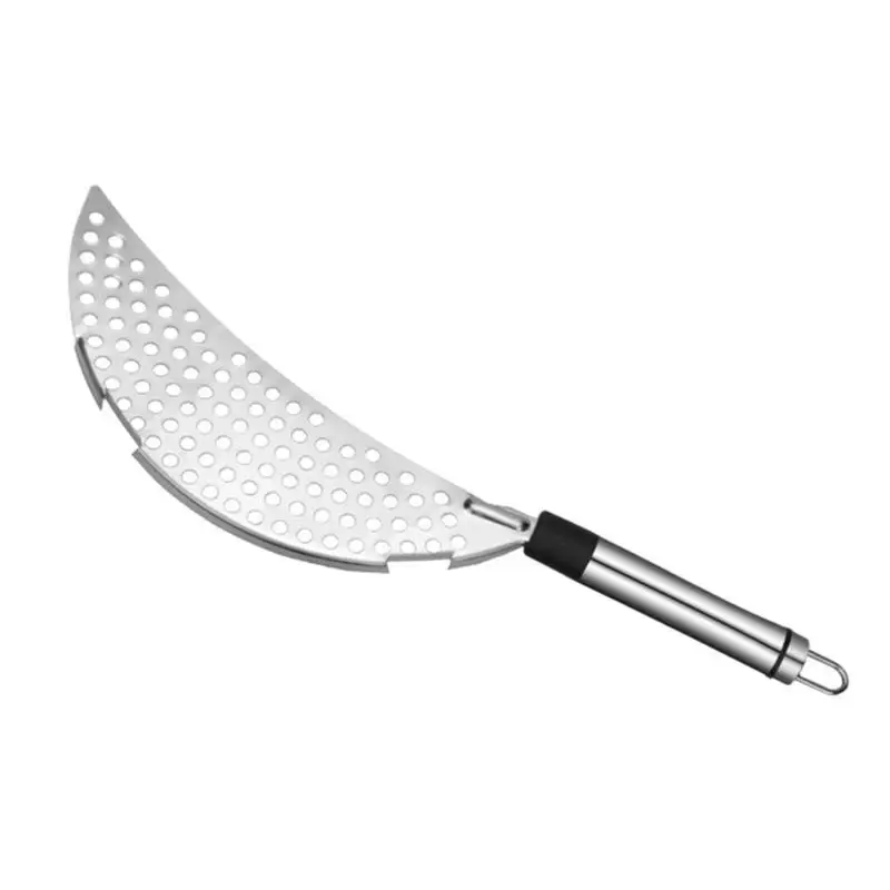 Нержавеющая сталь Ручка фильтрация воды сито для мытья риса инструмент кухонный