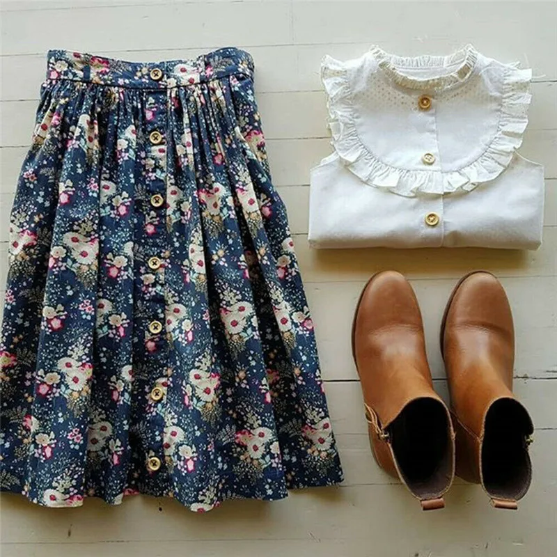 PUDCOCO/Лидер продаж Однотонная футболка в горошек для маленьких девочек топ с