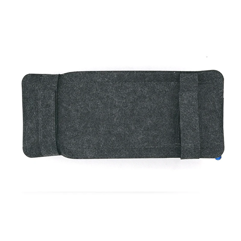 Car Styling Case Sun Visor Type Wool Felt Hanging Tissue Box Napkin Holder Pocket Organizer Pouch Card Storage | Автомобили и