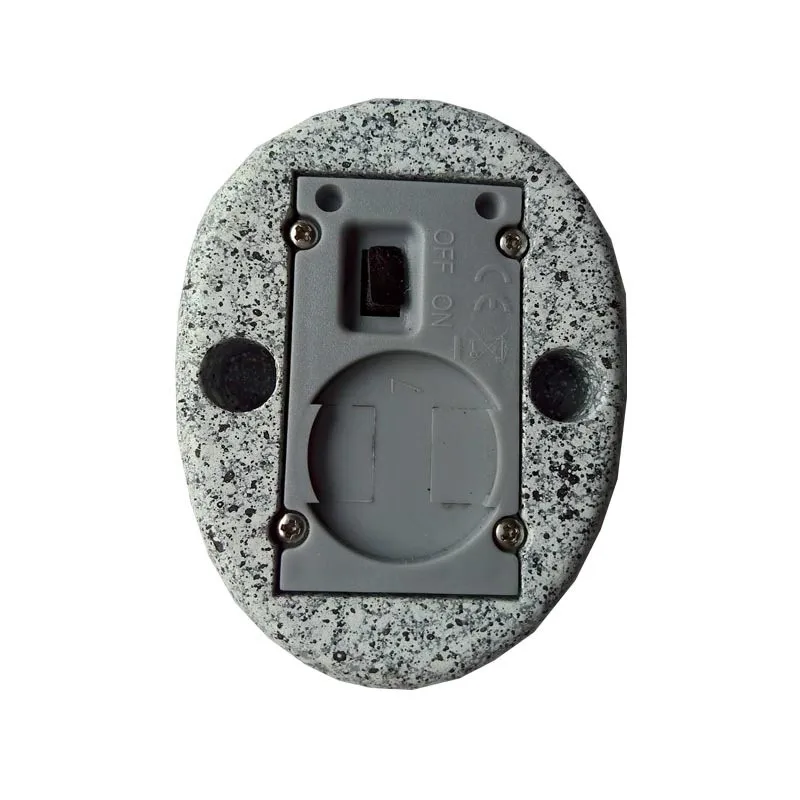 CLAITE уличный Водонепроницаемый светодиодный сад на солнечной энергии каменные