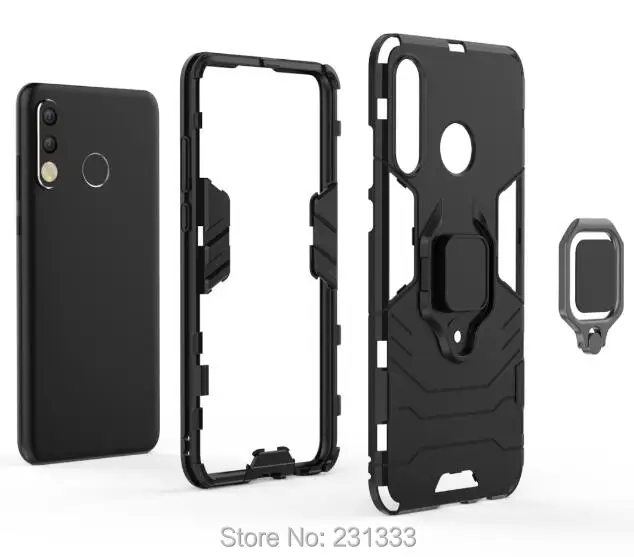 Жесткий Гибридный чехол C ku для Huawei NOVA 3 3I Enjoy 7 7S Y9 2019 противоударный гелевый Чехол подставка 100