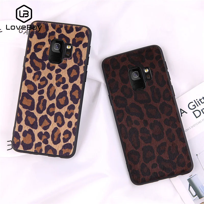 Lovebay For Samsung Galaxy Note 8 9 S8 S9 Plus Colorful 3D Leopard Print Pattern Shell Soft TPU Cell Phone Case Back Cover Cases |