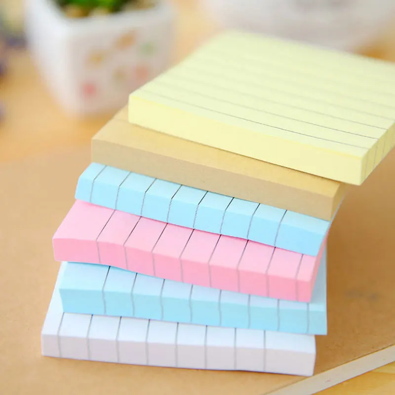 Climemo 75 страниц/набор милых Kawaii Memo Pad клейкая бумага для заметок Канцтовары Kraft