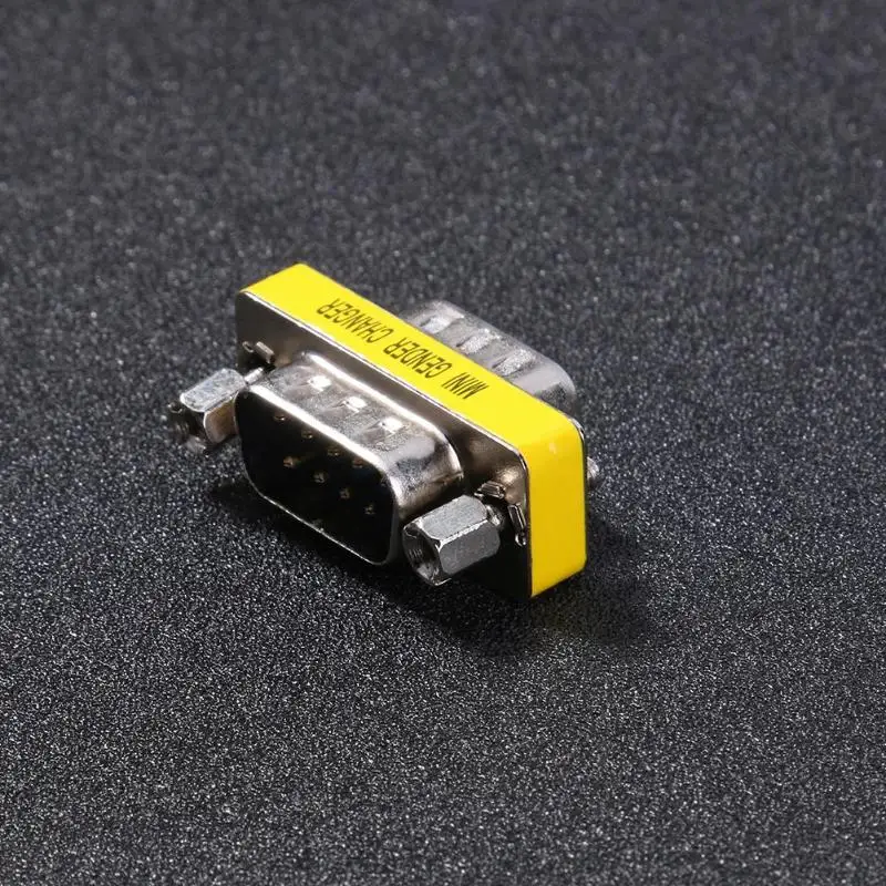 2 шт. DB9 9 Pin VGA 15Pin мини Femal штекер пол Changer конвертер адаптер разъем|Компьютерные