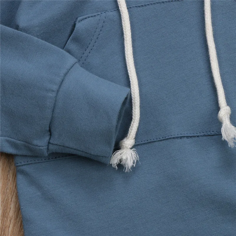 

Fashion Winter Baby Boys Hooded Leotard Tops Baby Bodysuit Solid Hooded Clothing